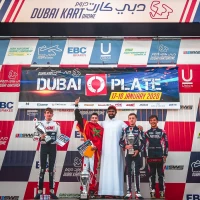 Dubaï : Suleiman Zanfari signe la première victoire du kart Charles Leclerc