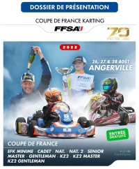 Dossier de Présentation FFSA Karting Coupe de France Angerville 2022